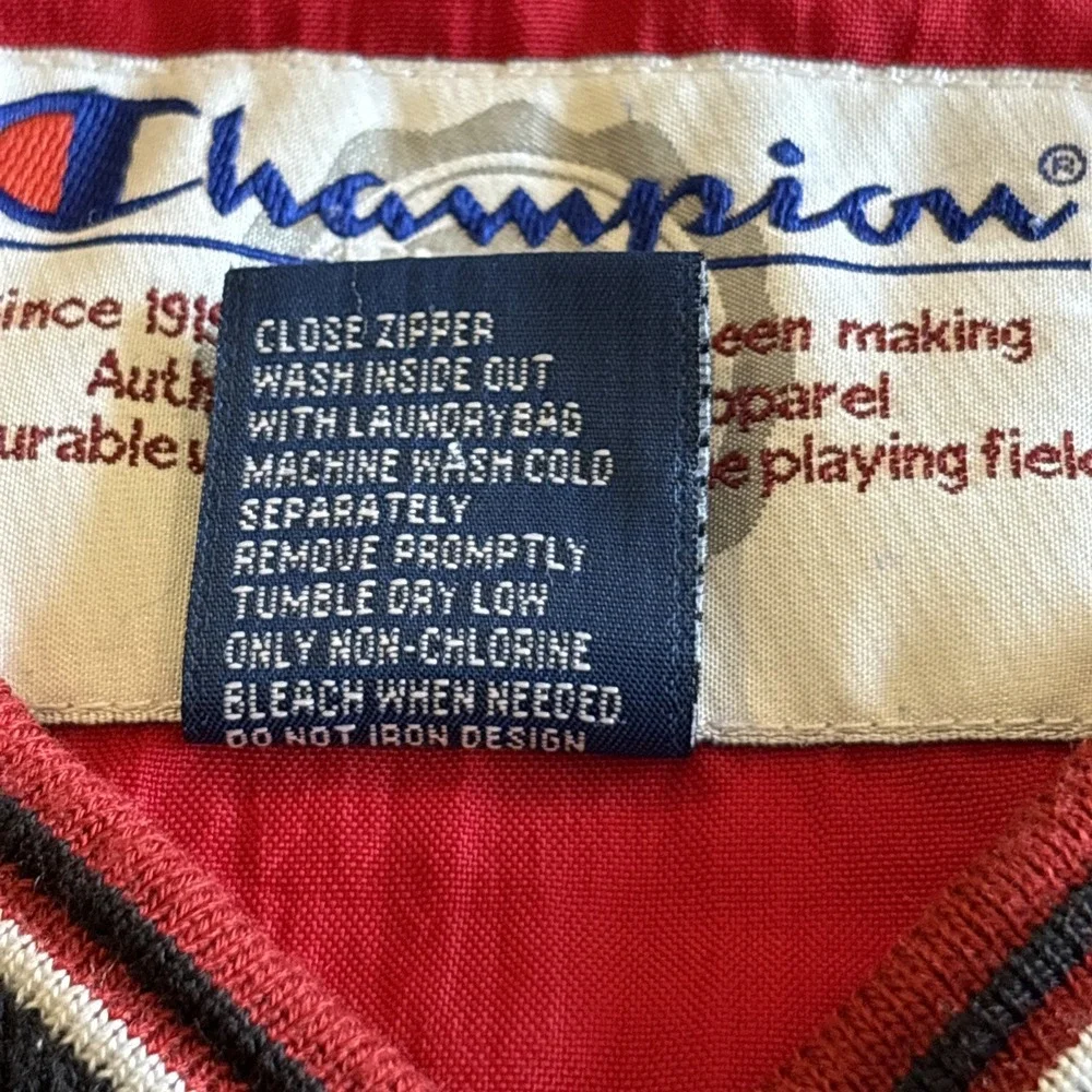 Vintage Champion XL NCAA 2001 Final Four Twin Cities Windbreaker Jacket Duke